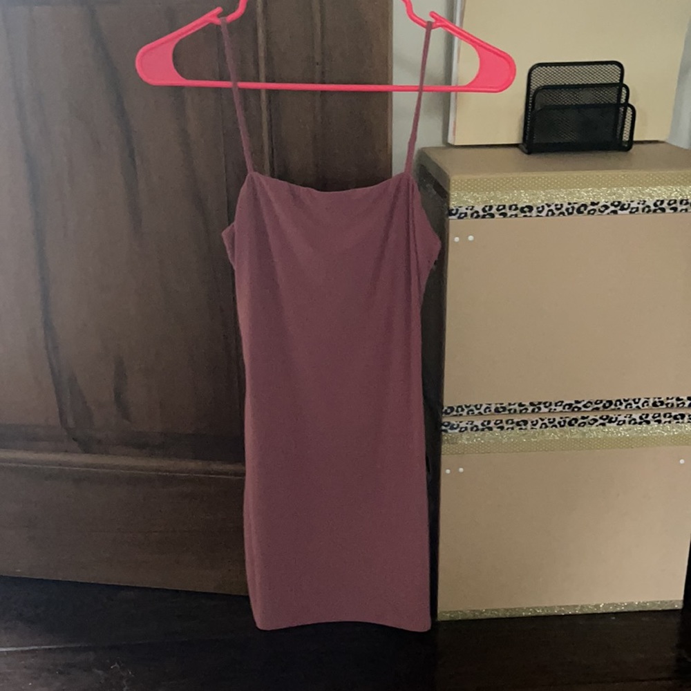 Mauve mini fashion nova dress